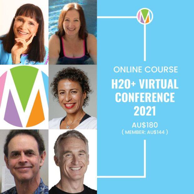 H20+ 2021 Virtual Aqua Fitness Conference Online Course, Featuring Marietta Mehanni education, Mark Davis, Len Kravits, Lynda Keaane, Mushi Harush